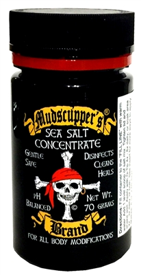 Mudscupper's Sea Salt Concentrate for Piercing