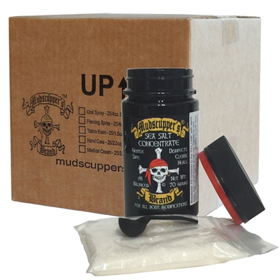Mudscupper's Sea Salt Concentrate - Wholesale Case 12 Units
