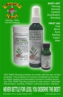 Poster0100 TEA TREE Piercing Aftercare 11" x 17"